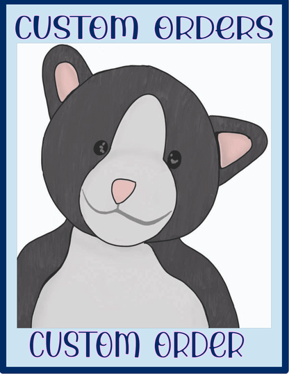 CUSTOM DESIGNER FEE & MOCK-UP - SoCuteINeedOneToo