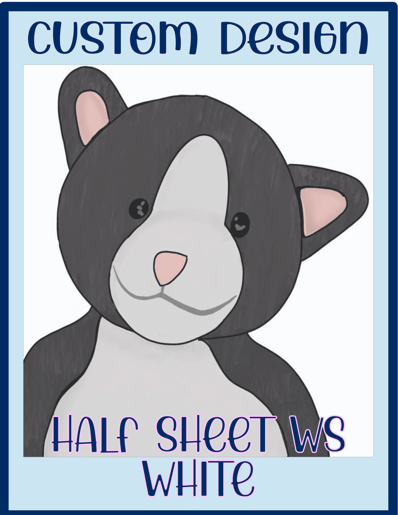 CUSTOM DESIGNER FEE & MOCK-UP - SoCuteINeedOneToo