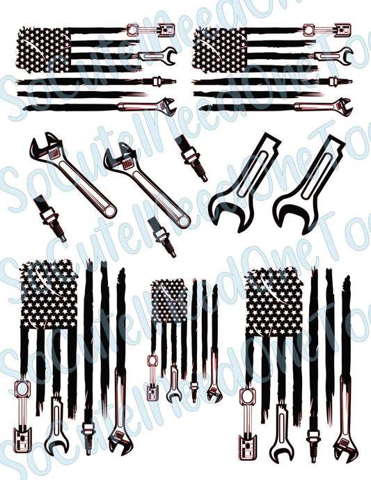 Dad's Tools Waterslide Decals - SoCuteINeedOneToo