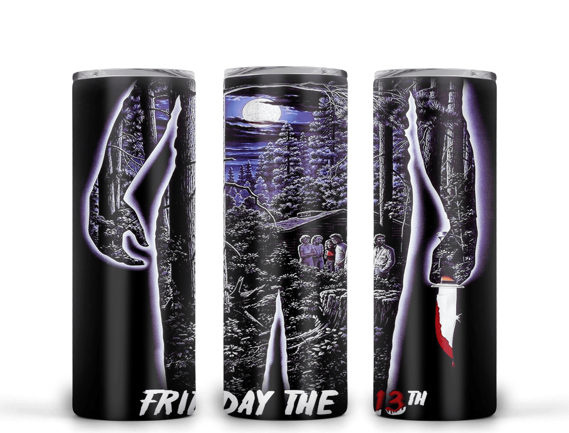 Friday the 13th Waterslide Wraps - Perfect for 20oz Tumblers!" - SoCuteINeedOneToo