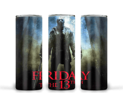 Friday the 13th Waterslide Wraps - Perfect for 20oz Tumblers!" - SoCuteINeedOneToo