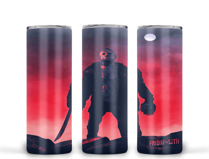 Friday the 13th Waterslide Wraps - Perfect for 20oz Tumblers!" - SoCuteINeedOneToo