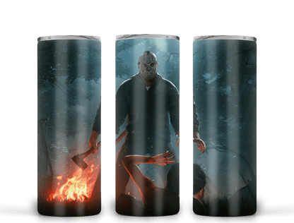 Friday the 13th Waterslide Wraps - Perfect for 20oz Tumblers!" - SoCuteINeedOneToo