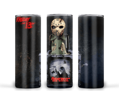 Friday the 13th Waterslide Wraps - Perfect for 20oz Tumblers!" - SoCuteINeedOneToo