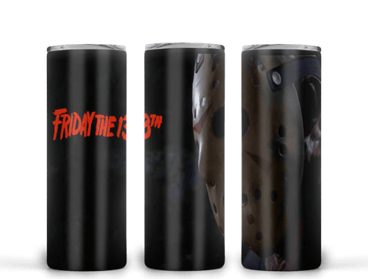 Friday the 13th Waterslide Wraps - Perfect for 20oz Tumblers!" - SoCuteINeedOneToo