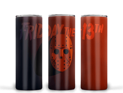 Friday the 13th Waterslide Wraps - Perfect for 20oz Tumblers!" - SoCuteINeedOneToo