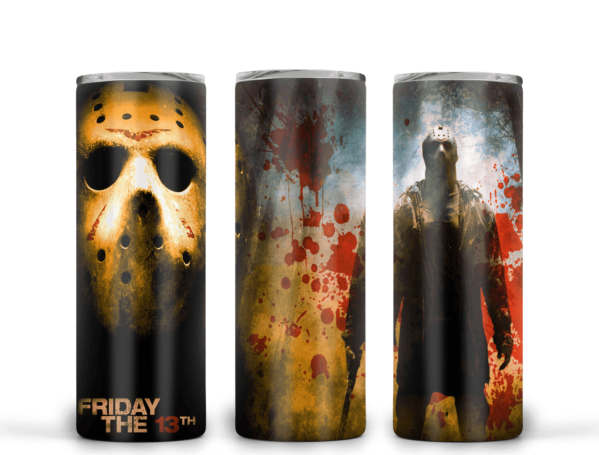 Friday the 13th Waterslide Wraps - Perfect for 20oz Tumblers!" - SoCuteINeedOneToo