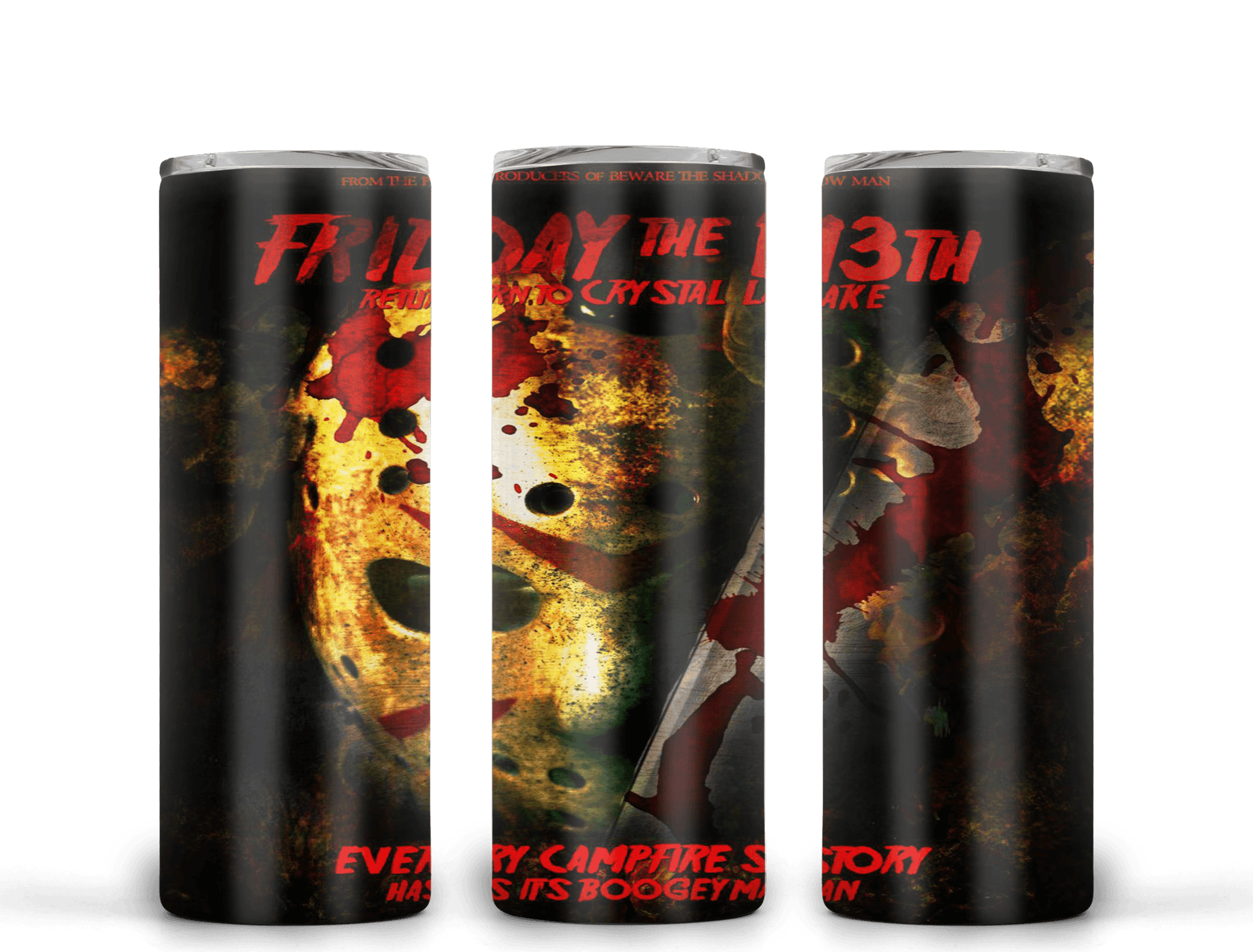 Friday the 13th Waterslide Wraps - Perfect for 20oz Tumblers!" - SoCuteINeedOneToo