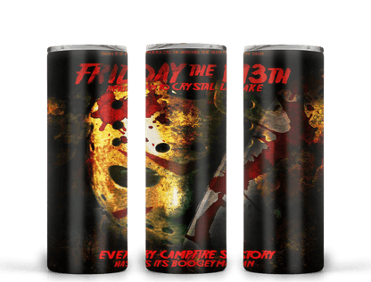 Friday the 13th Waterslide Wraps - Perfect for 20oz Tumblers!" - SoCuteINeedOneToo
