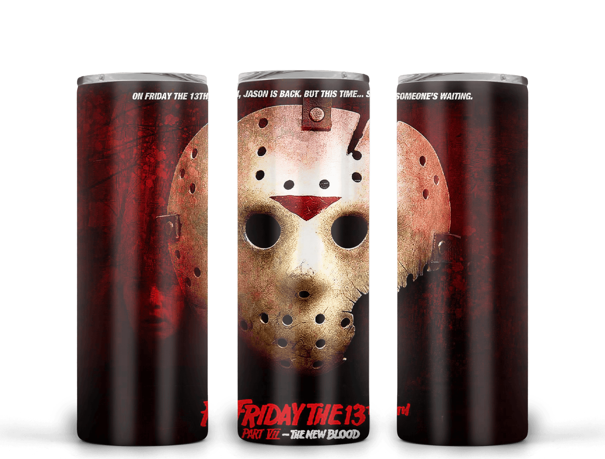 Friday the 13th Waterslide Wraps - Perfect for 20oz Tumblers!" - SoCuteINeedOneToo