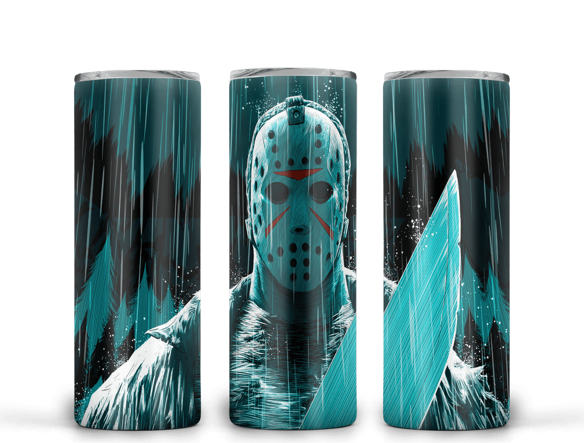 Friday the 13th Waterslide Wraps - Perfect for 20oz Tumblers!" - SoCuteINeedOneToo