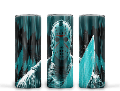 Friday the 13th Waterslide Wraps - Perfect for 20oz Tumblers!" - SoCuteINeedOneToo