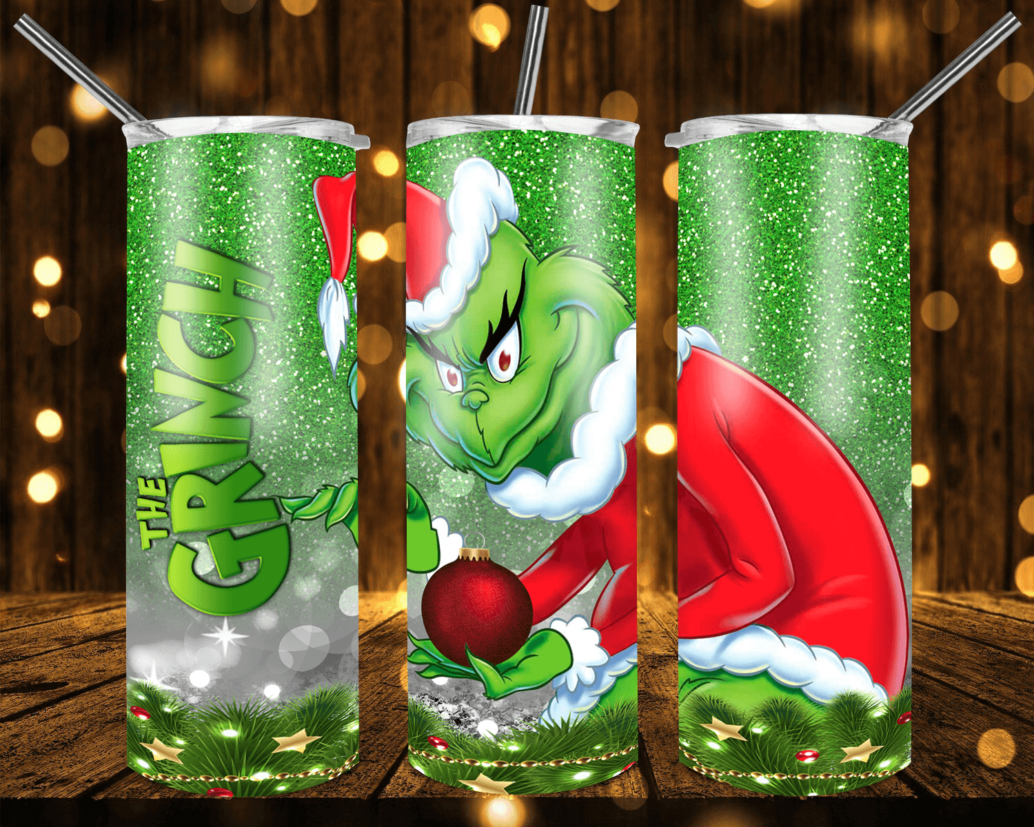 GRINCH 2nd SELECTION #639 Waterslide Wraps - SoCuteINeedOneToo