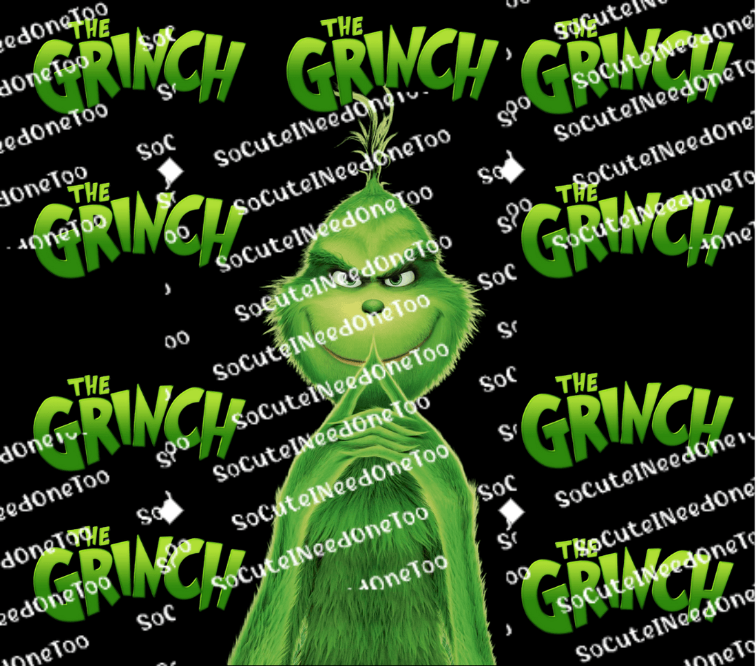 GRINCH SELECTION of Waterslide Wraps - SoCuteINeedOneToo