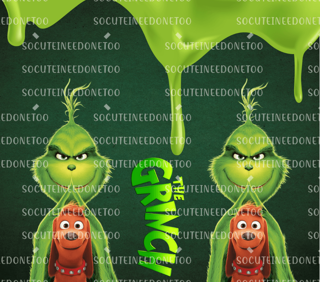 GRINCH SELECTION of Waterslide Wraps - SoCuteINeedOneToo