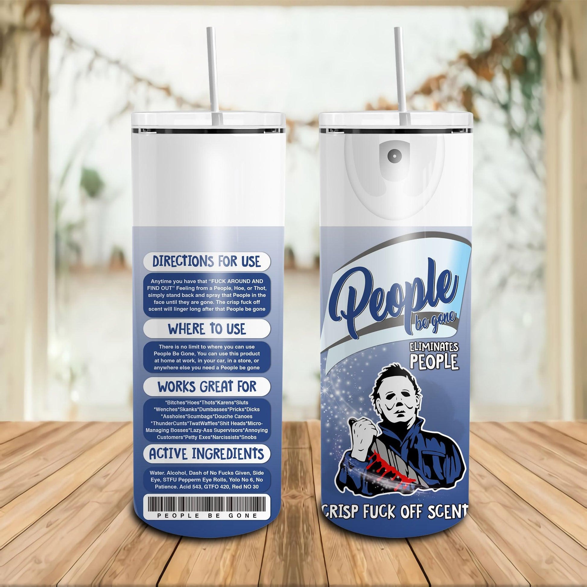 Halloween Killer Lysol Waterslide Wraps - SoCuteINeedOneToo