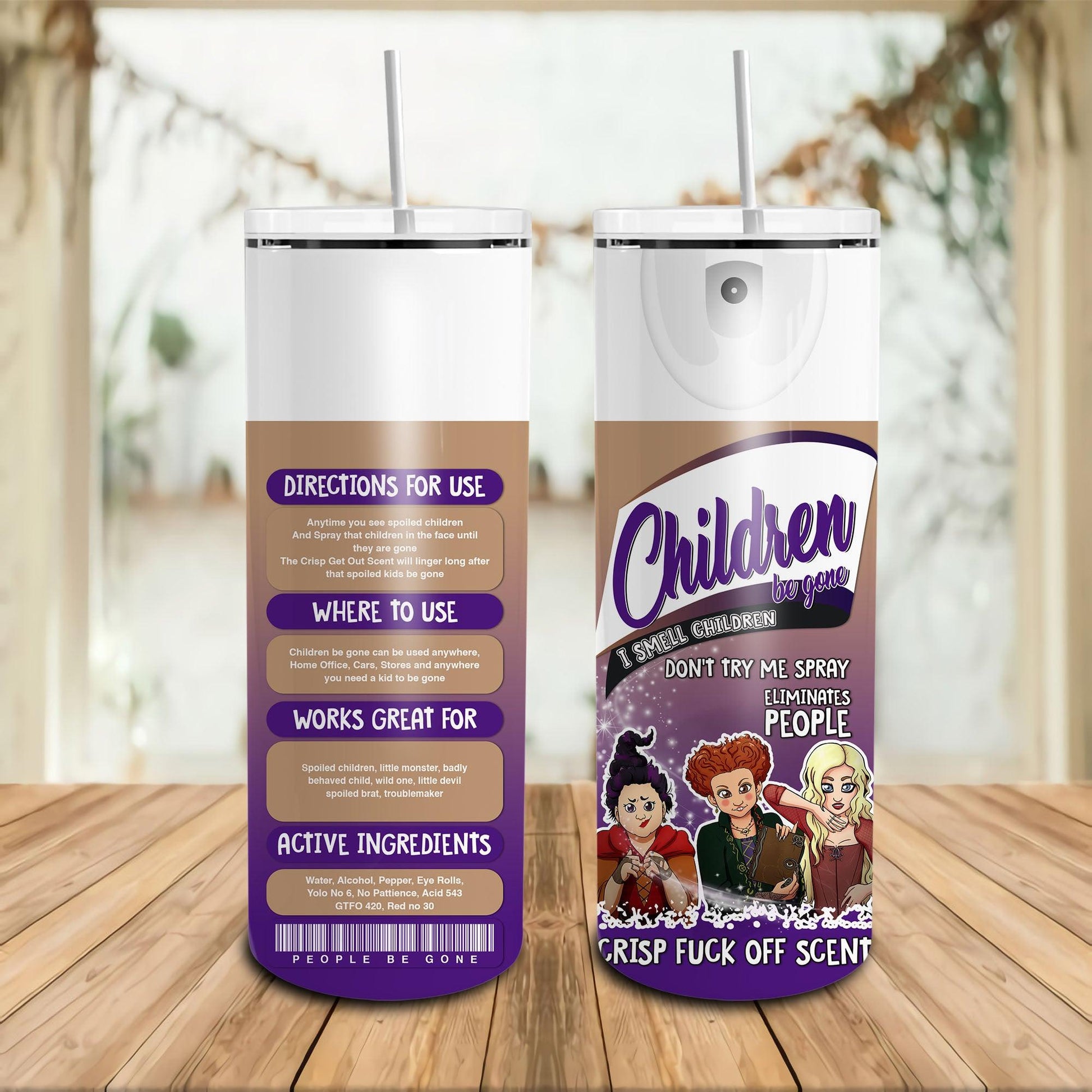 Halloween Killer Lysol Waterslide Wraps - SoCuteINeedOneToo