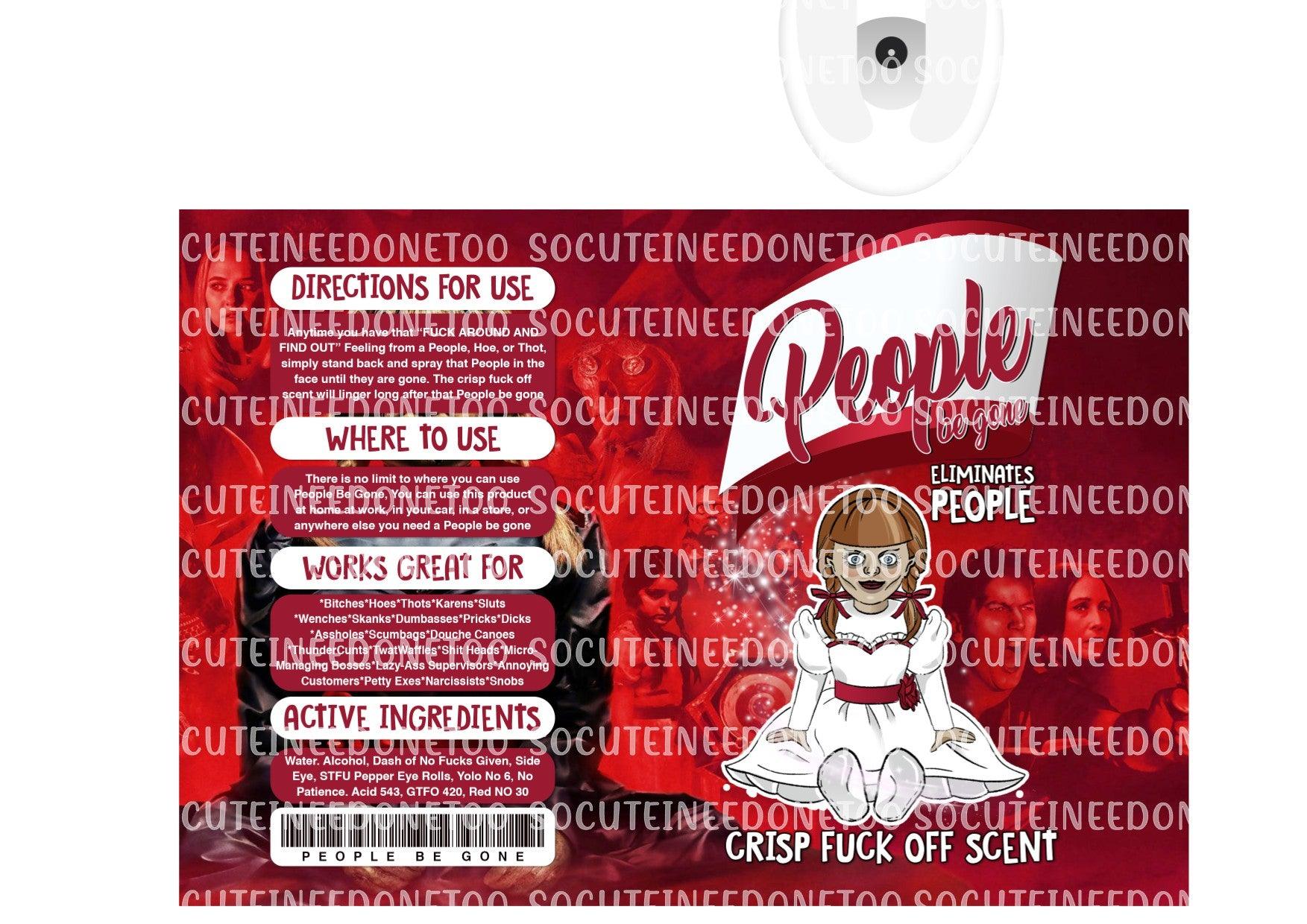 Halloween Killer Lysol Waterslide Wraps - SoCuteINeedOneToo