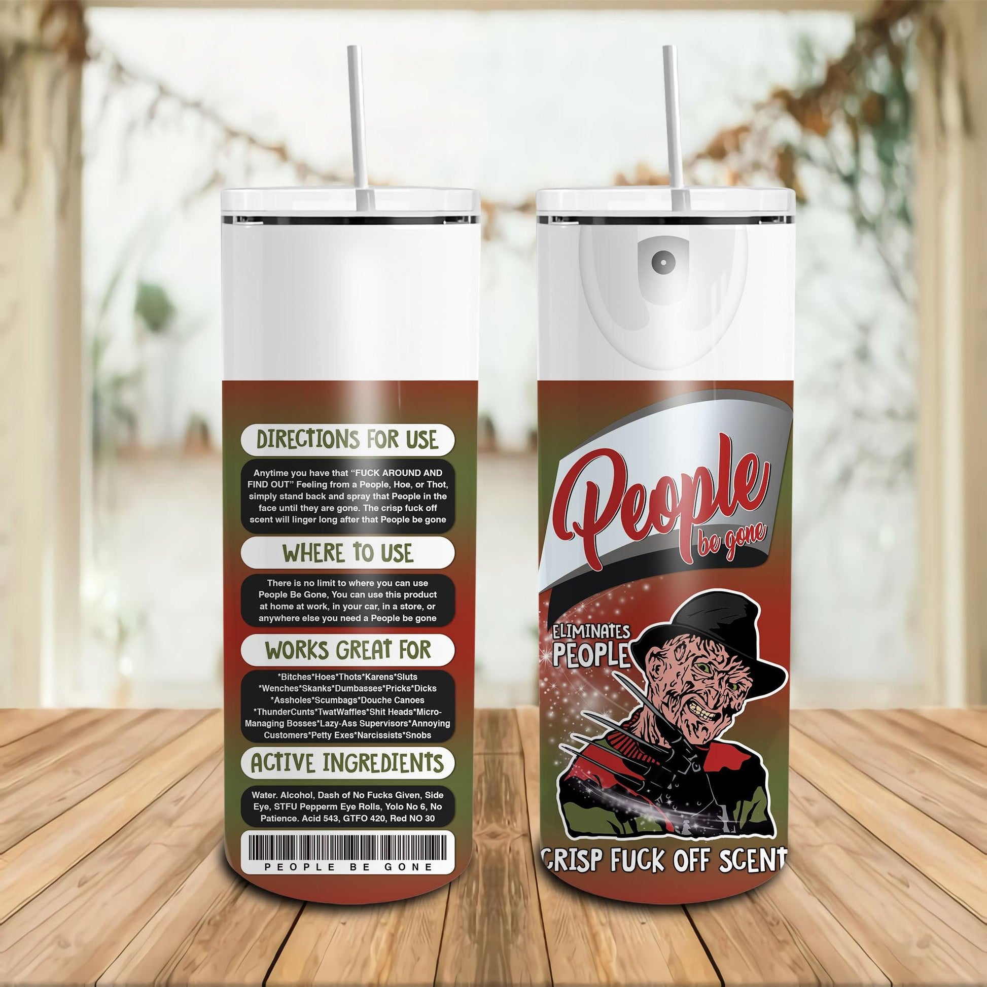 Halloween Killer Lysol Waterslide Wraps - SoCuteINeedOneToo