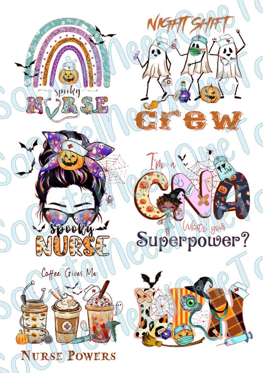 Halloween - Nurse #1 Decals - SoCuteINeedOneToo