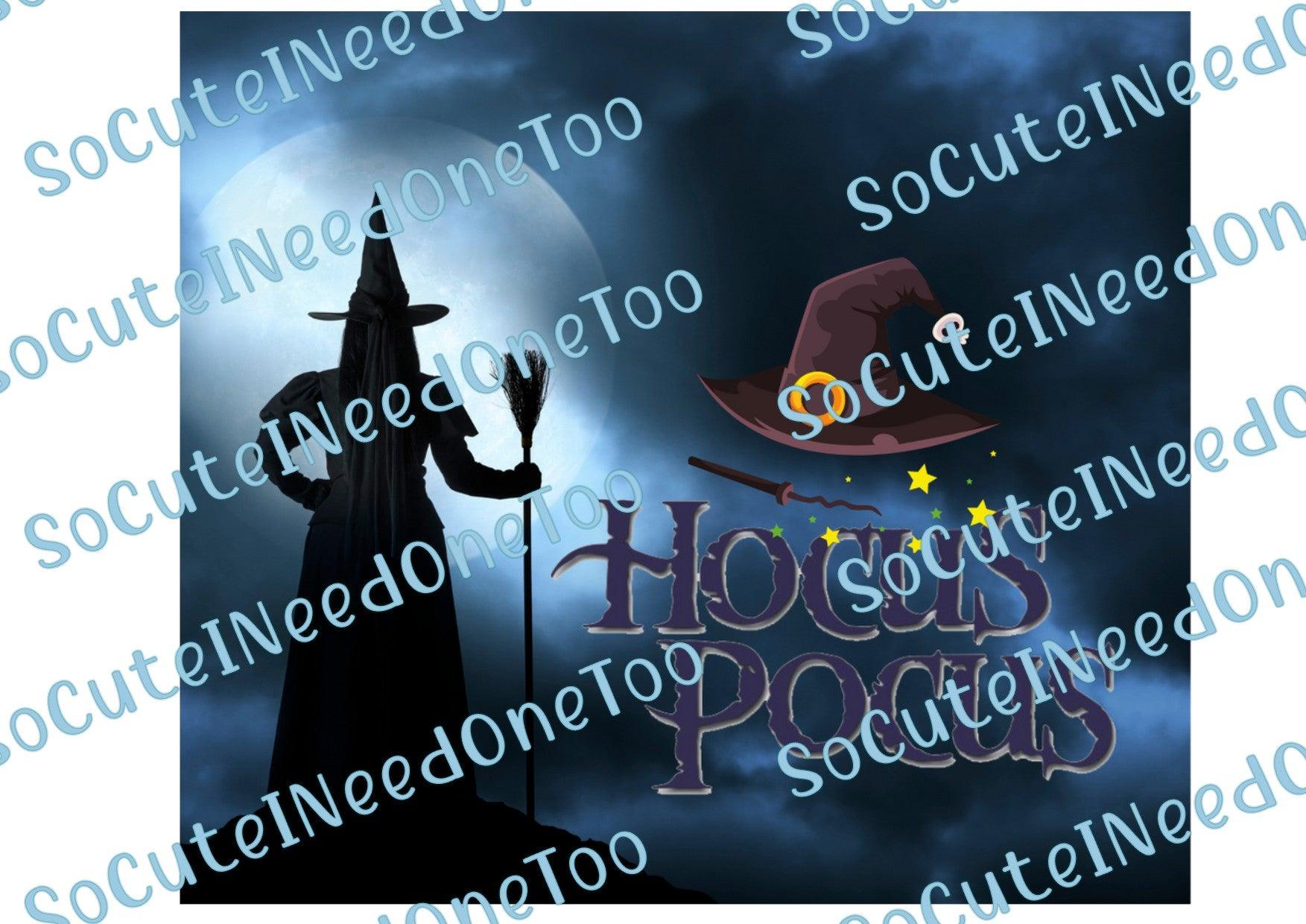 Hocus Pocus 20oz Waterslide Wraps - SoCuteINeedOneToo