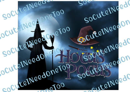 Hocus Pocus 20oz Waterslide Wraps - SoCuteINeedOneToo