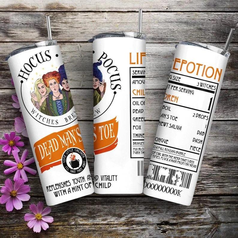 Hocus Pocus 20oz Waterslide Wraps - SoCuteINeedOneToo