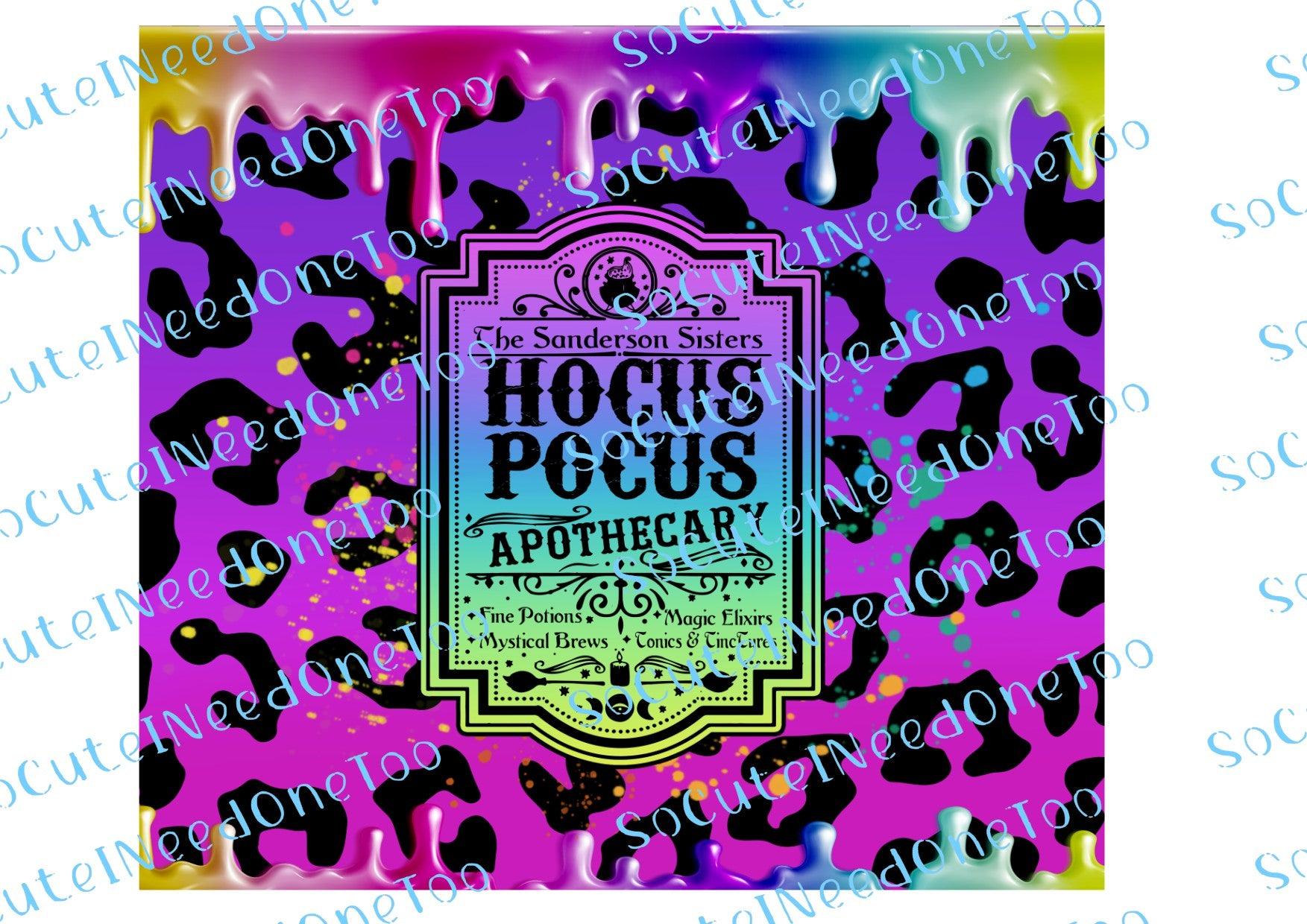 Hocus Pocus 20oz Waterslide Wraps - SoCuteINeedOneToo