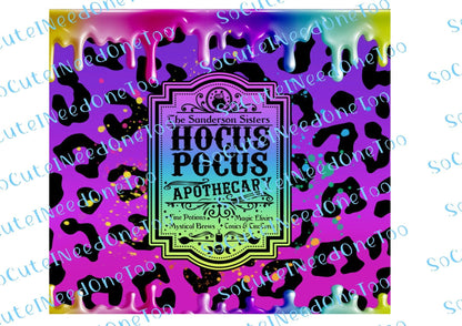 Hocus Pocus 20oz Waterslide Wraps - SoCuteINeedOneToo