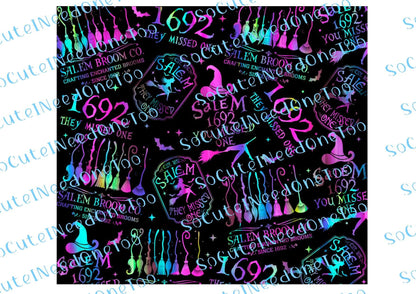 Hocus Pocus 20oz Waterslide Wraps - SoCuteINeedOneToo