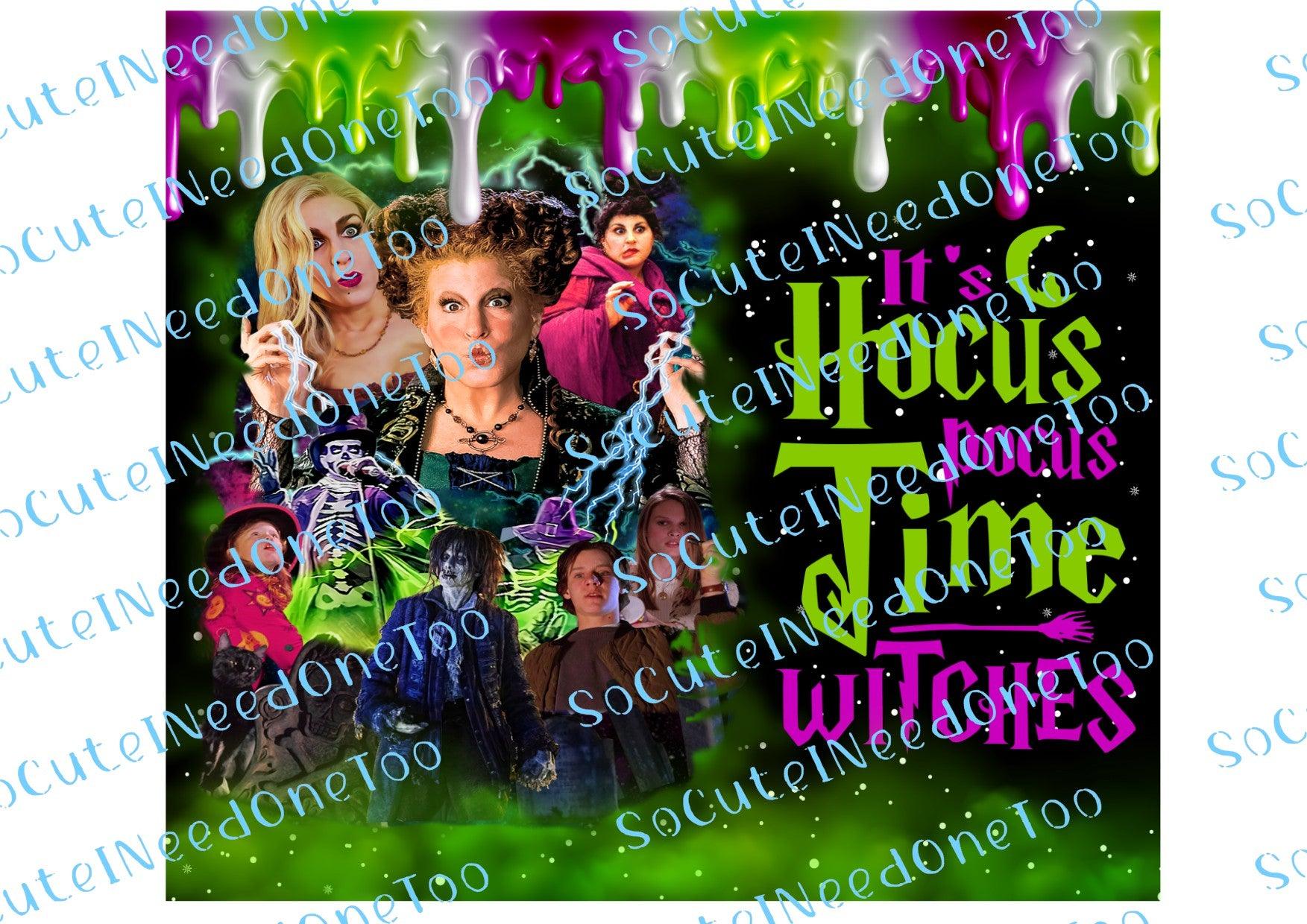 Hocus Pocus 20oz Waterslide Wraps - SoCuteINeedOneToo