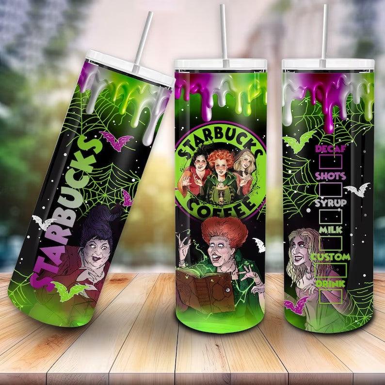 Hocus Pocus 20oz Waterslide Wraps - SoCuteINeedOneToo