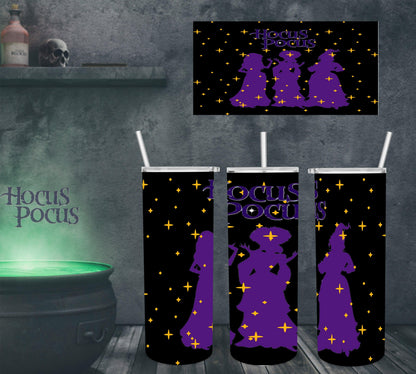 Hocus Pocus 20oz Waterslide Wraps - SoCuteINeedOneToo