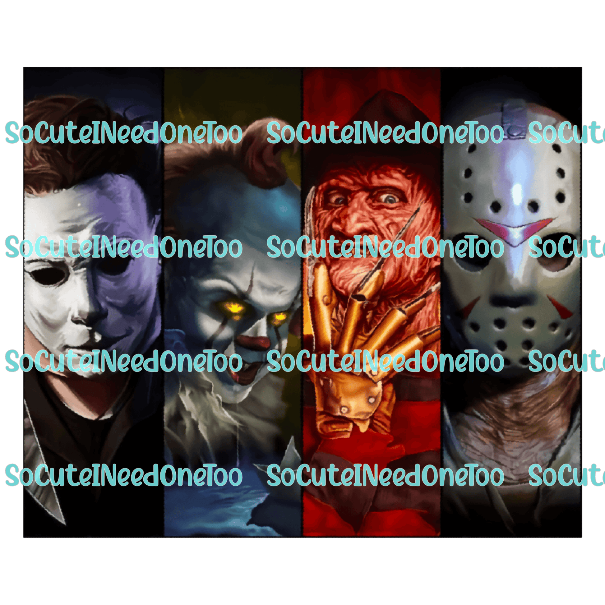 HORROR SELECTION Waterslide Wraps - SoCuteINeedOneToo