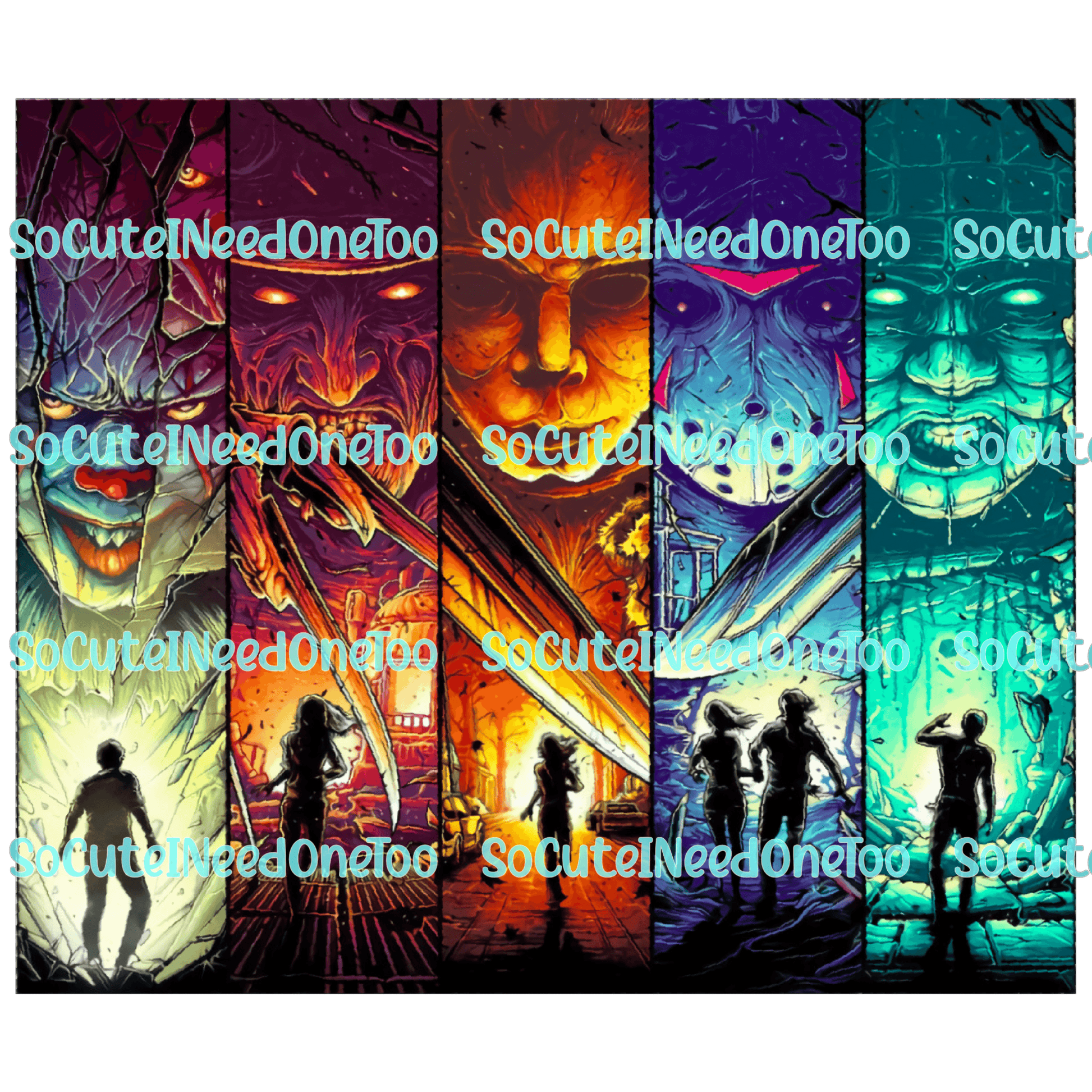 HORROR SELECTION Waterslide Wraps - SoCuteINeedOneToo
