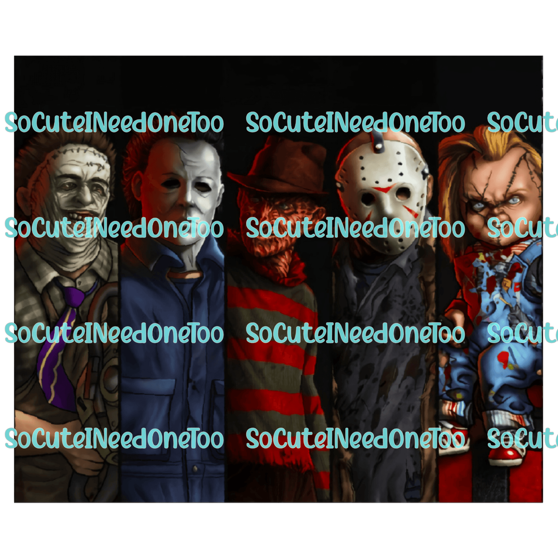 HORROR SELECTION Waterslide Wraps - SoCuteINeedOneToo