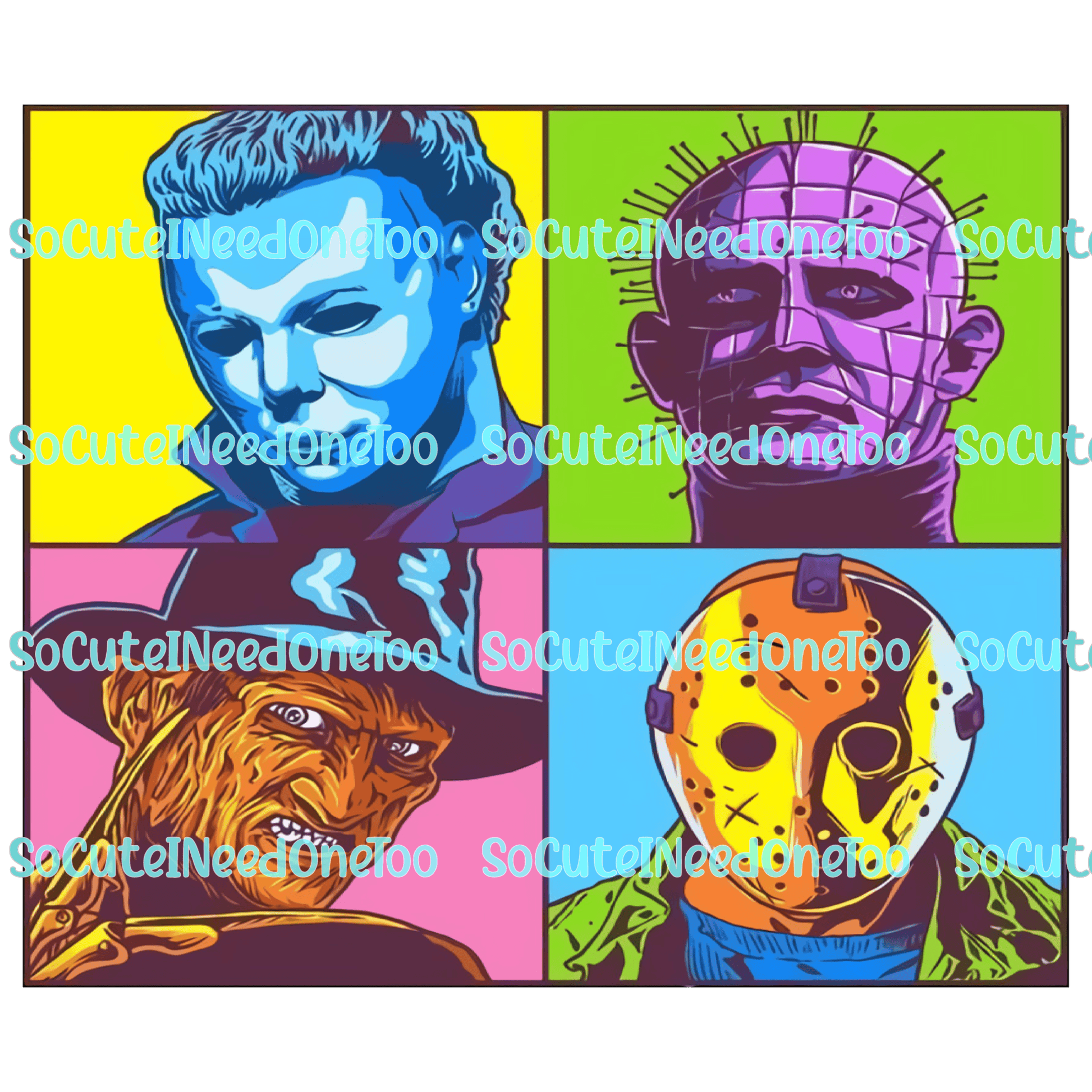 HORROR SELECTION Waterslide Wraps - SoCuteINeedOneToo