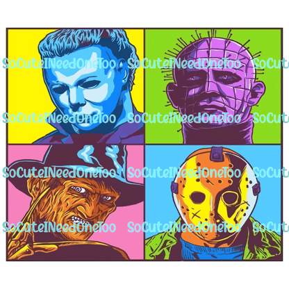 HORROR SELECTION Waterslide Wraps - SoCuteINeedOneToo