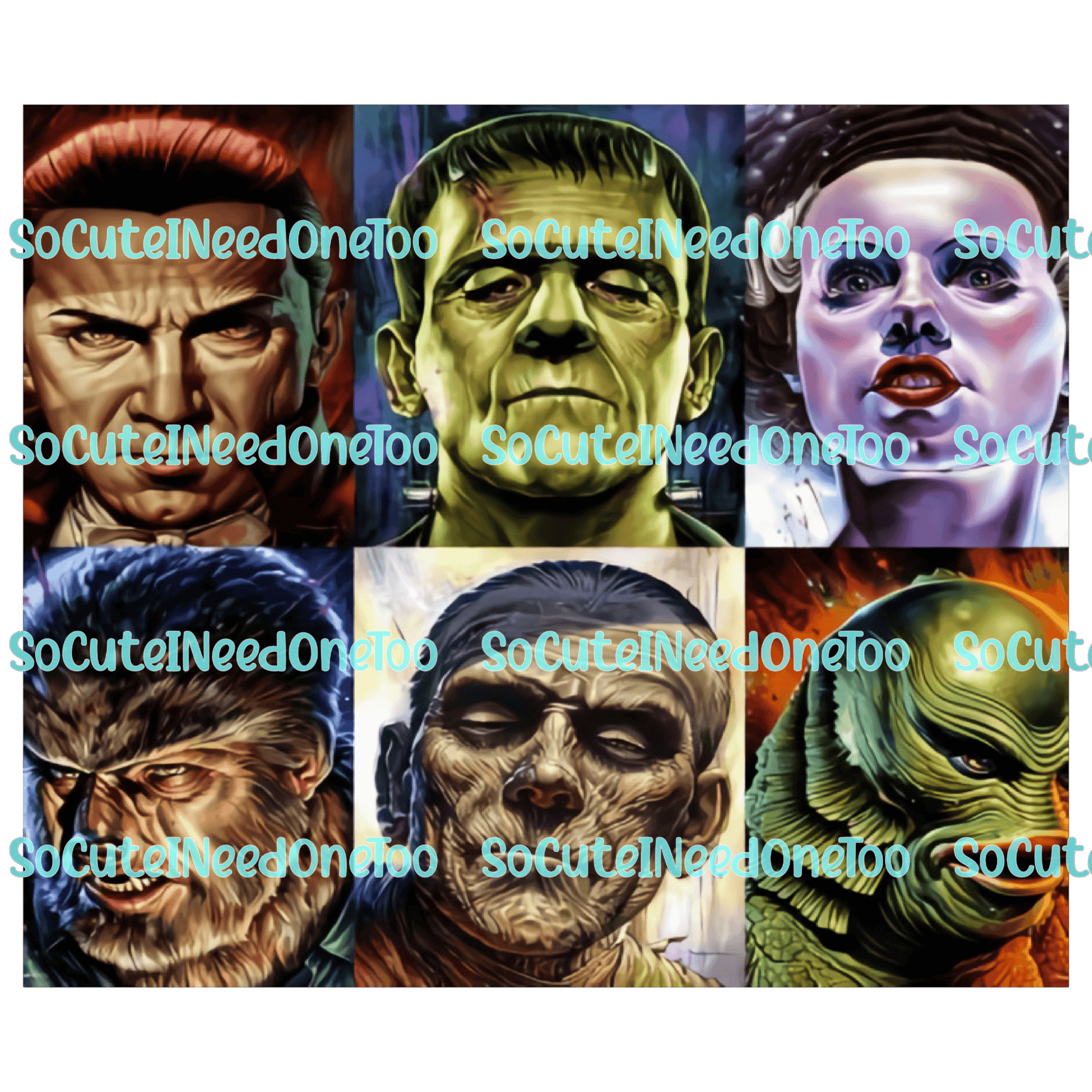HORROR SELECTION Waterslide Wraps - SoCuteINeedOneToo