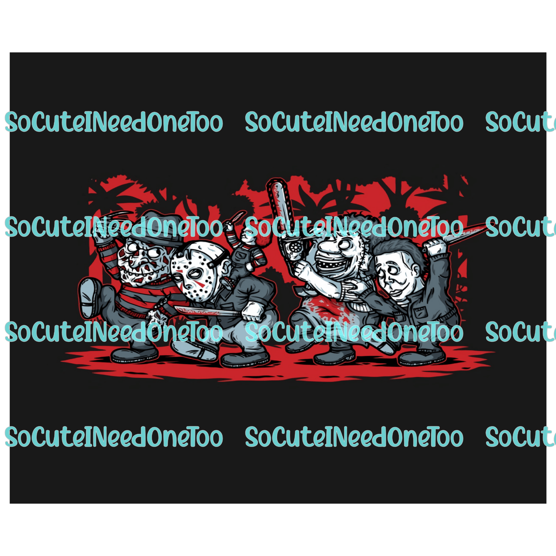 HORROR SELECTION Waterslide Wraps - SoCuteINeedOneToo