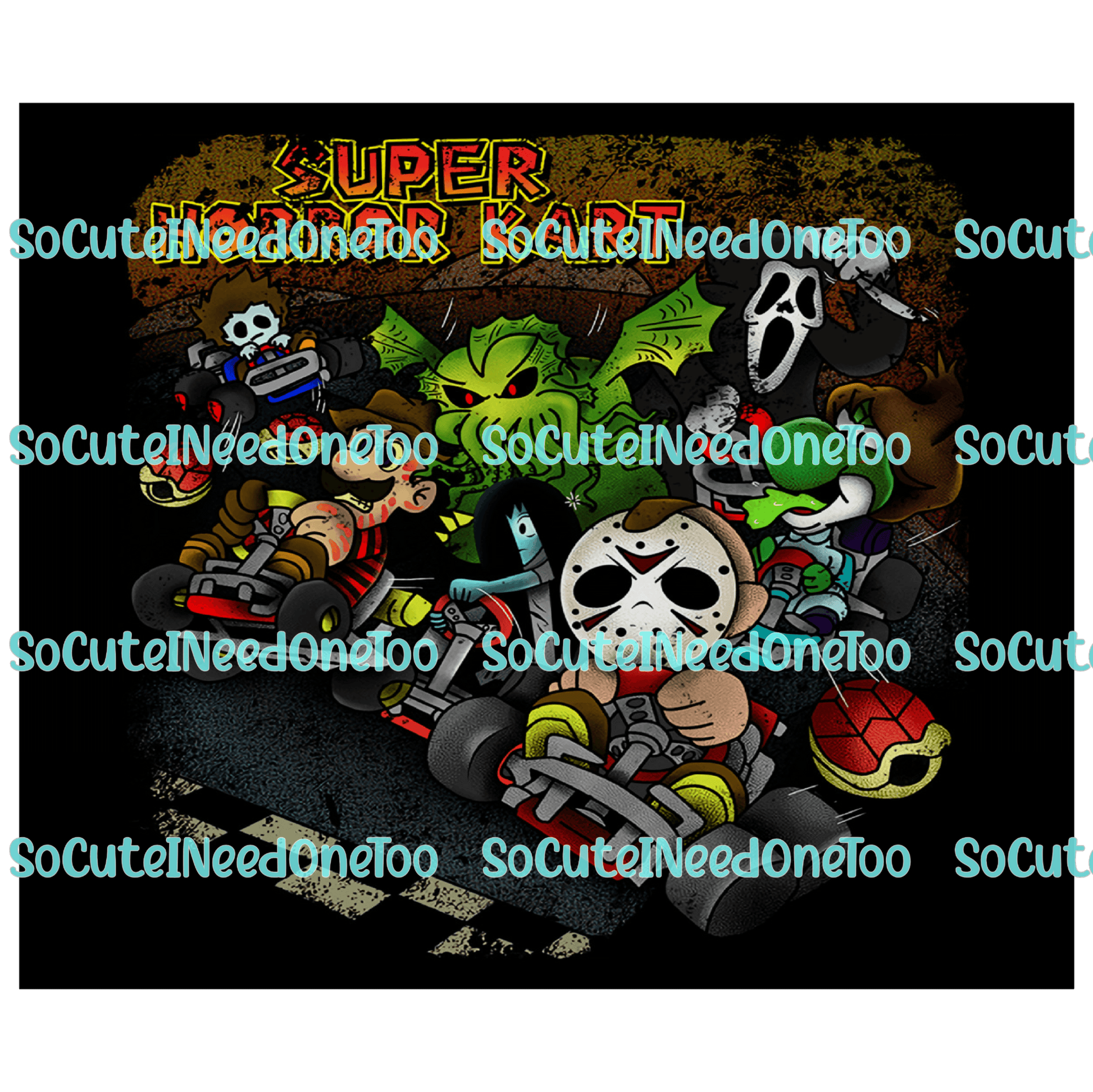 HORROR SELECTION Waterslide Wraps - SoCuteINeedOneToo