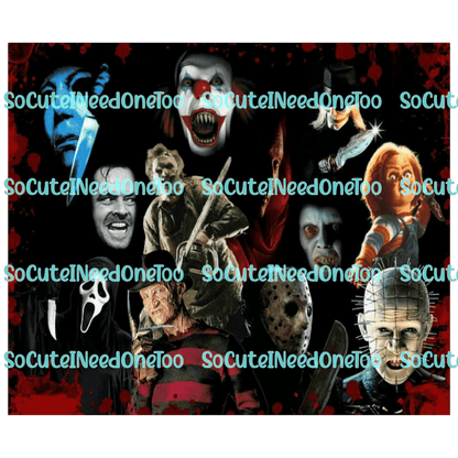 HORROR SELECTION Waterslide Wraps - SoCuteINeedOneToo