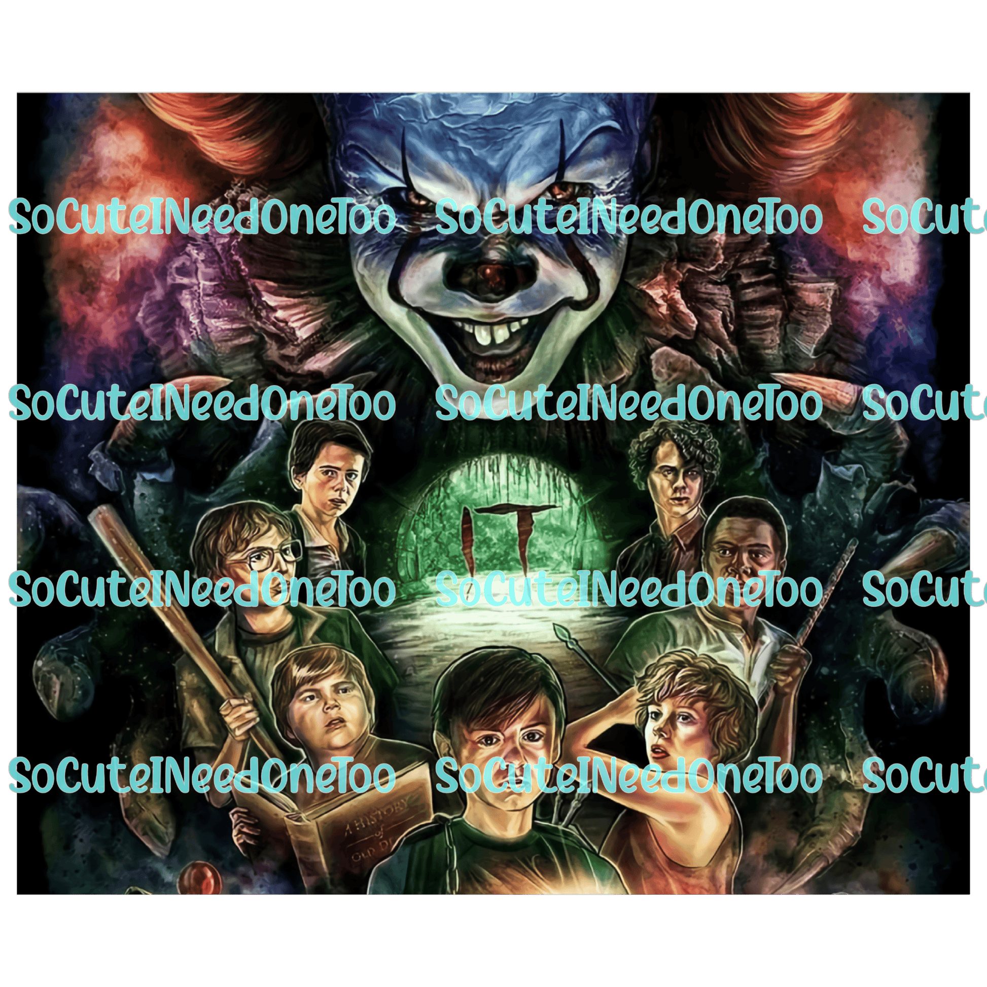 HORROR SELECTION Waterslide Wraps - SoCuteINeedOneToo