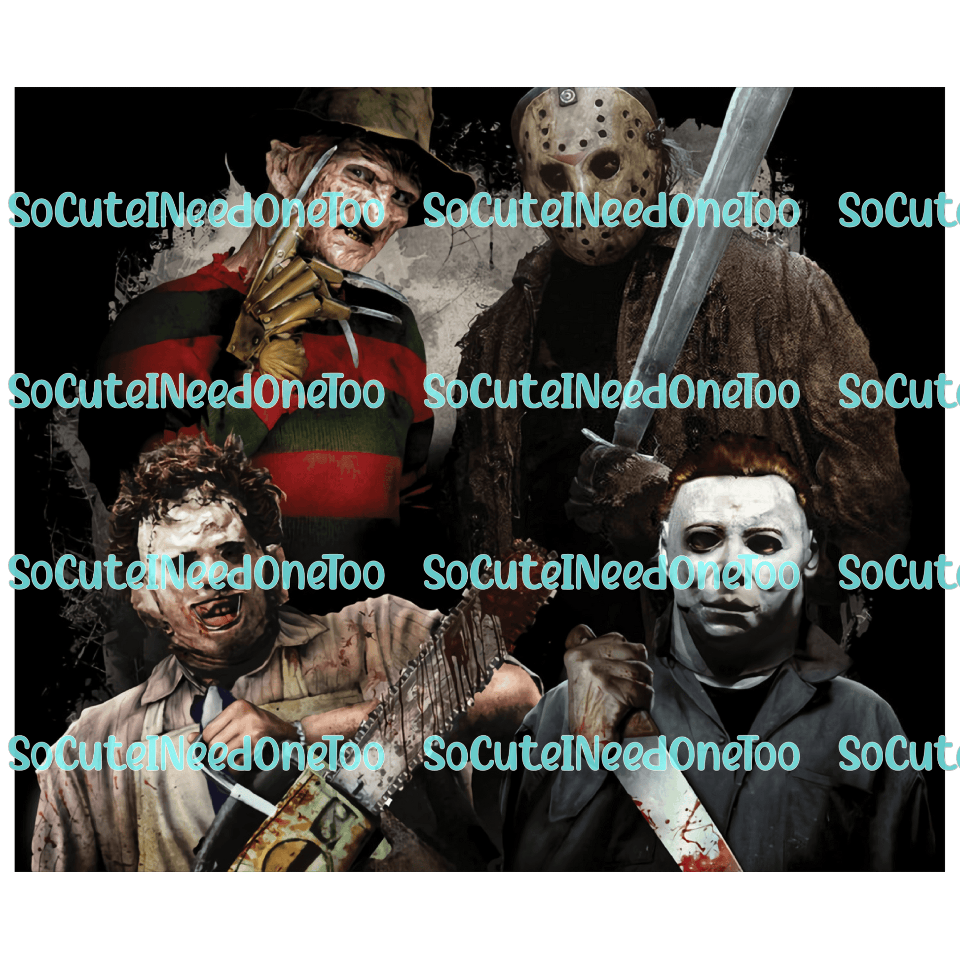 HORROR SELECTION Waterslide Wraps - SoCuteINeedOneToo