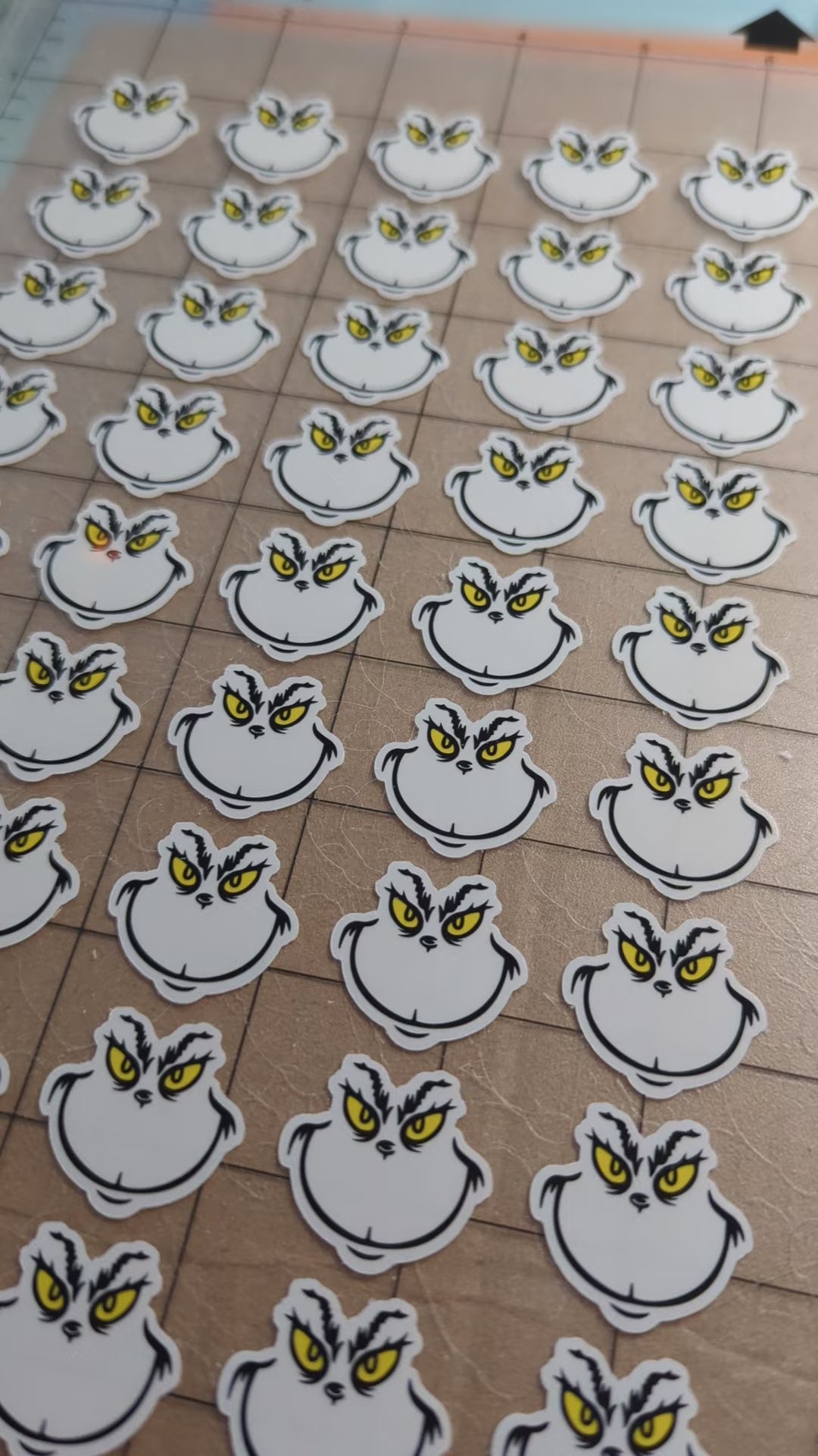 Grinch Stickers For The Holiday
