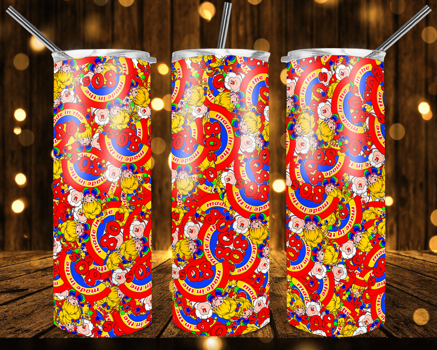 Rainbow Brite Collection Waterslide Wraps - SoCuteINeedOneToo