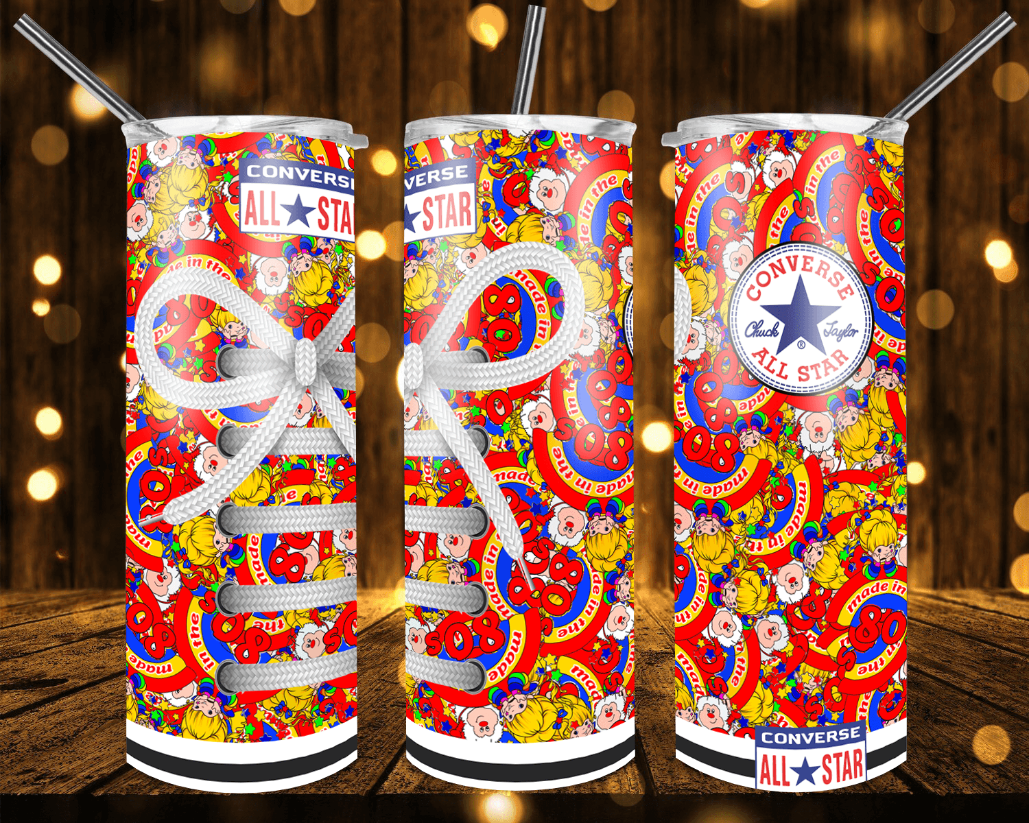 Rainbow Brite Collection Waterslide Wraps - SoCuteINeedOneToo