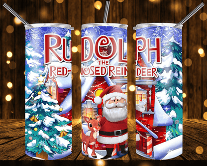 Rudolph The Reindeer Waterslide Wraps - Limited Edition - SoCuteINeedOneToo