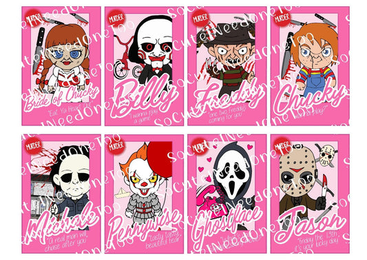 Serial Killer Pink #2 Waterslide Decals - SoCuteINeedOneToo