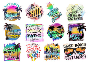 Summer - Good Times Waterslide Decals - SoCuteINeedOneToo